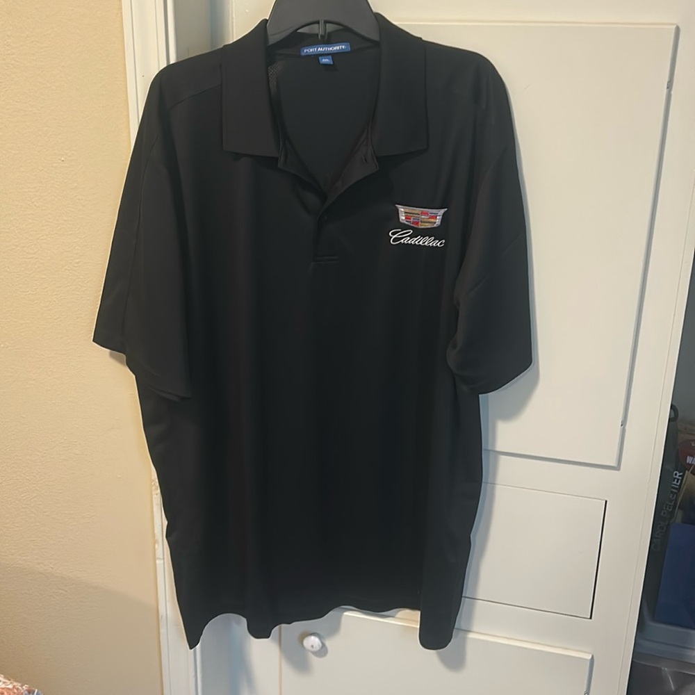 Men’s Polo Black Cadillac shirt 2X never worn